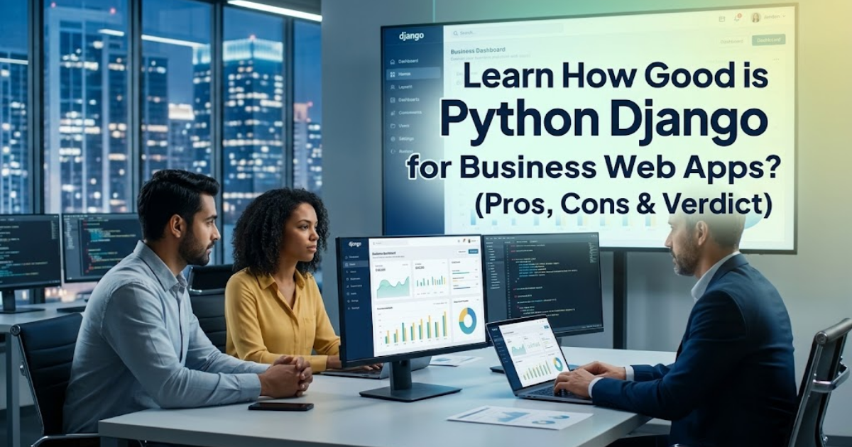 Learn How Good is Python Django for Business Web Apps? (Pros, Cons & Verdict)