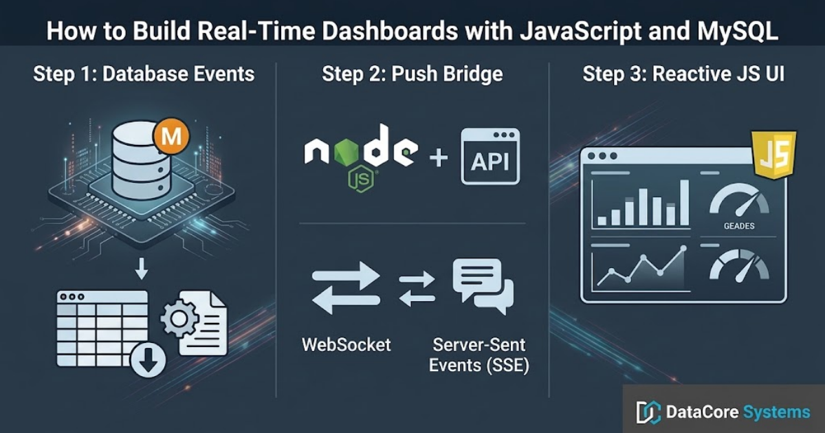How to Build Real-Time Dashboards with JavaScript and MySQL