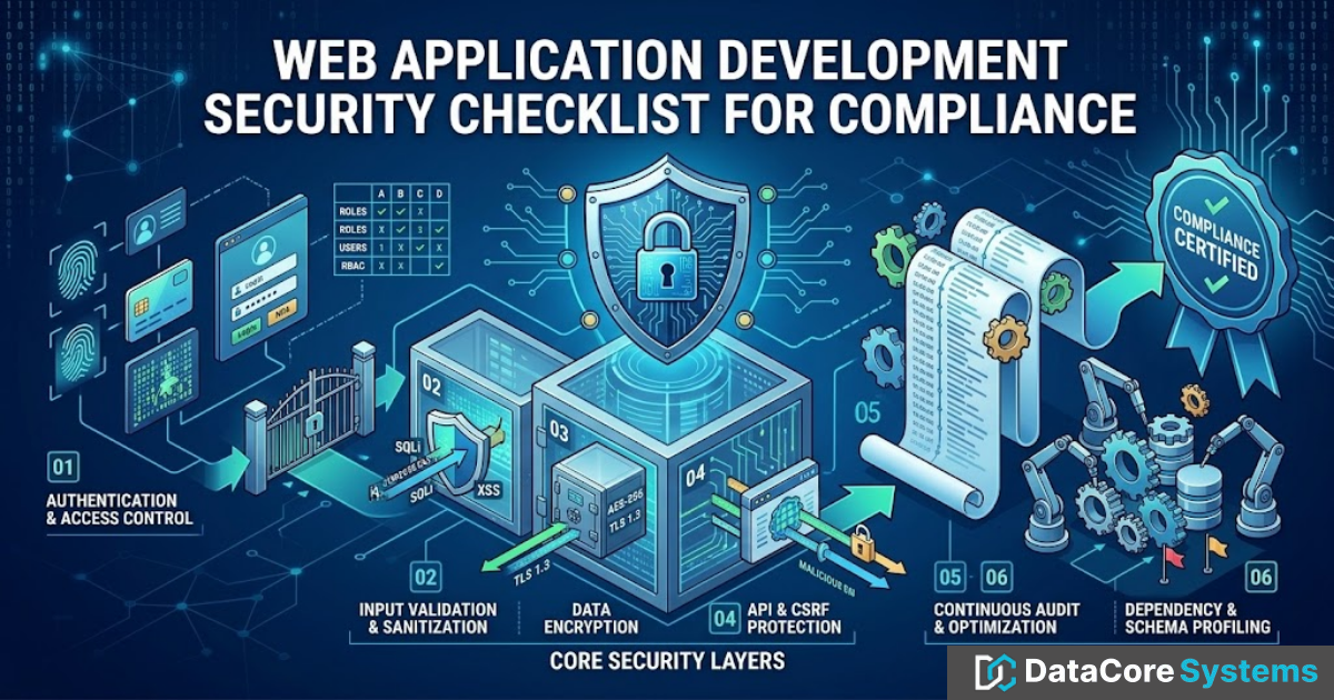Web Application Development Security Checklist for Compliance
